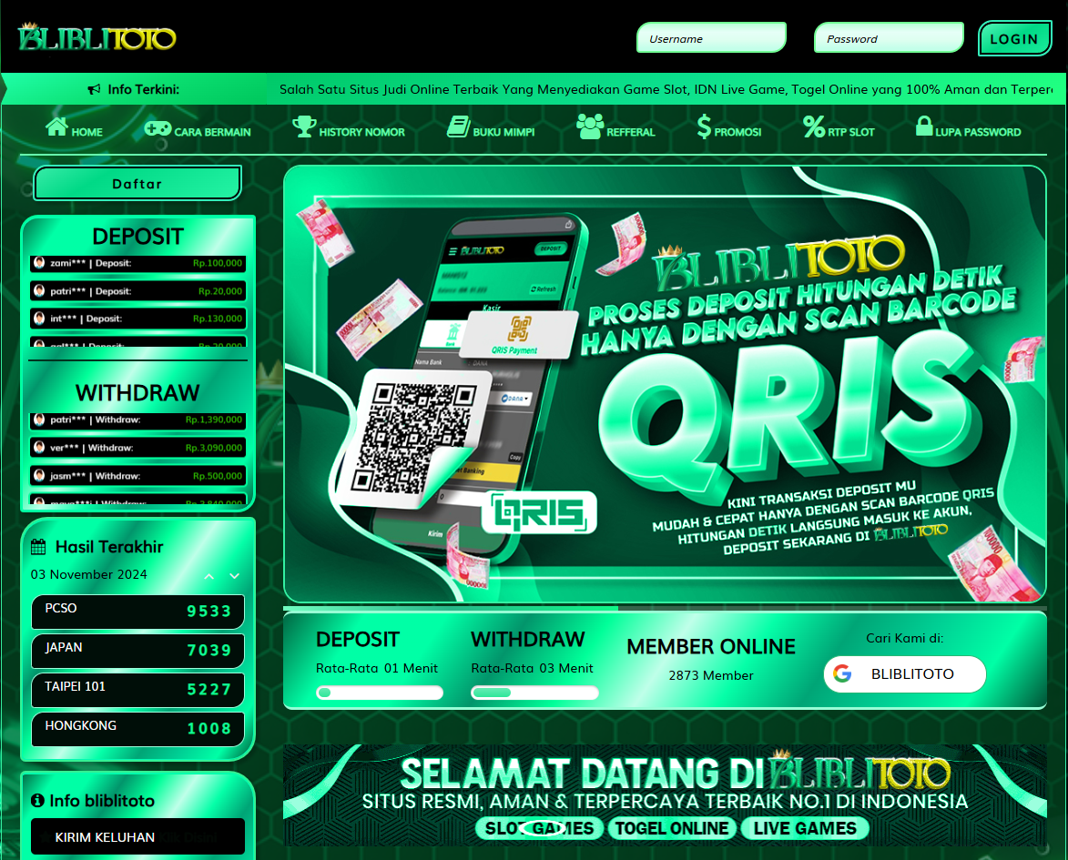 BLIBLITOTO: Daftar Link Resmi Login Live Casino & Slot Online Terbaik Terpercaya di Asia Hari Ini